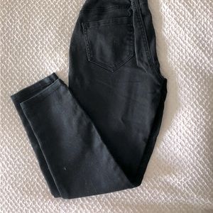 Maternity Black Full Panel Straight Leg Jeans